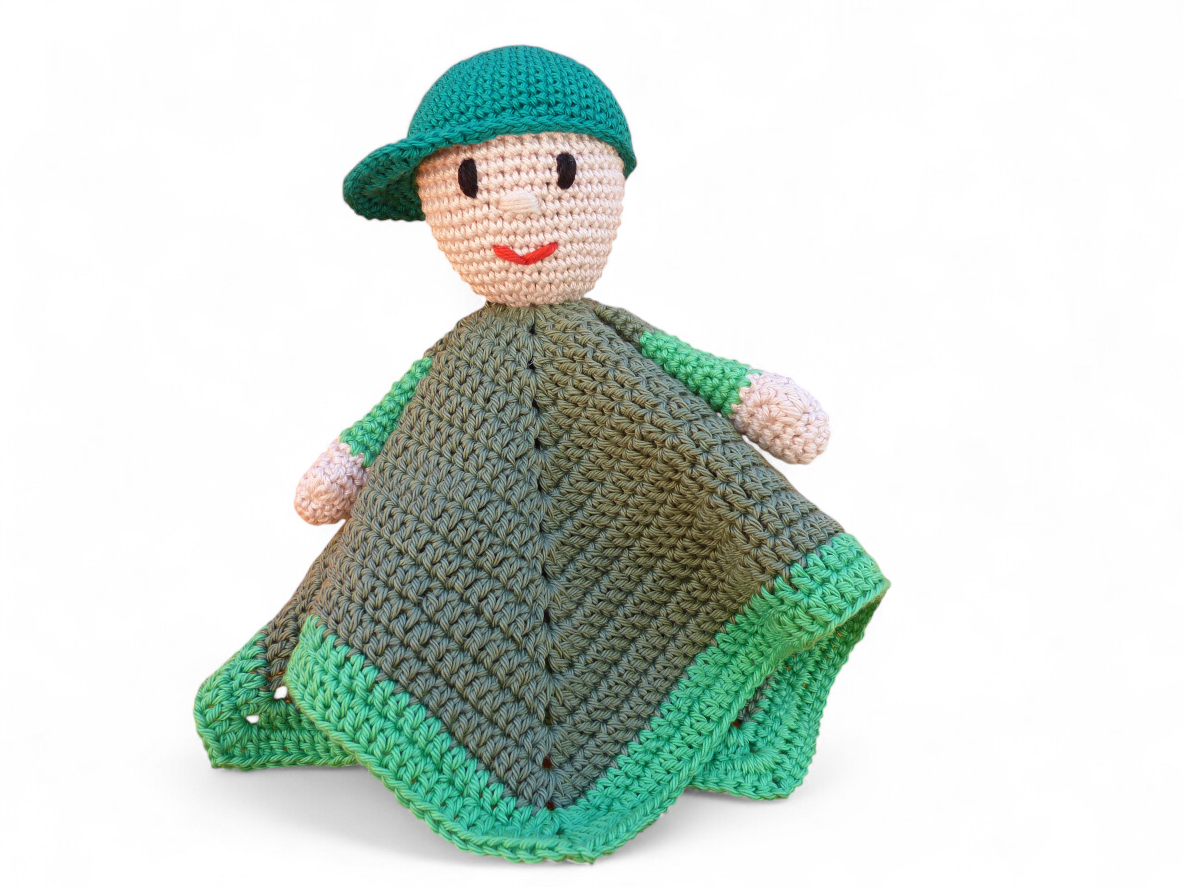 haakpatroon knuffeldoekje (jongen)