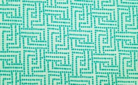 Tissu de Marie - Tranquil Teal (kleur 1)