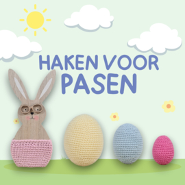 Gehaakt Hoesje voor Houten Paashaasje - Eenvoudige Haak Tutorial