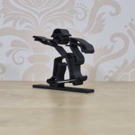 3D-Geprint Skateboarder Beeld – 125 x 107 x 20 mm – PLA