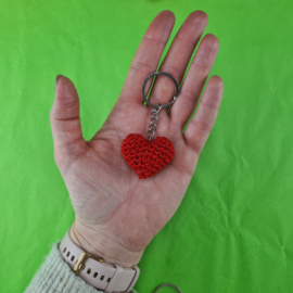 Sleutelhanger hartje haken: Een Stap-Voor-Stap Tutorial om een sleutelhanger hartje te haken