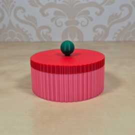 3D-geprint opbergdoosje – Personaliseerbare kleuren – Handige kleine bewaardoos - 10 cm x 4,5 cm