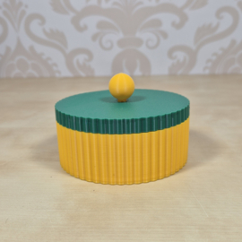 3D-geprint opbergdoosje – Personaliseerbare kleuren – Handige kleine bewaardoos - 10 cm x 4,5 cm
