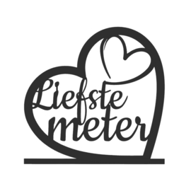 Quote in hart – “Liefste meter”