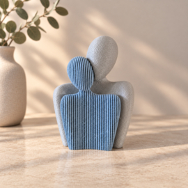 3D-geprint beeldje koppel - Combineerbare Kleuren