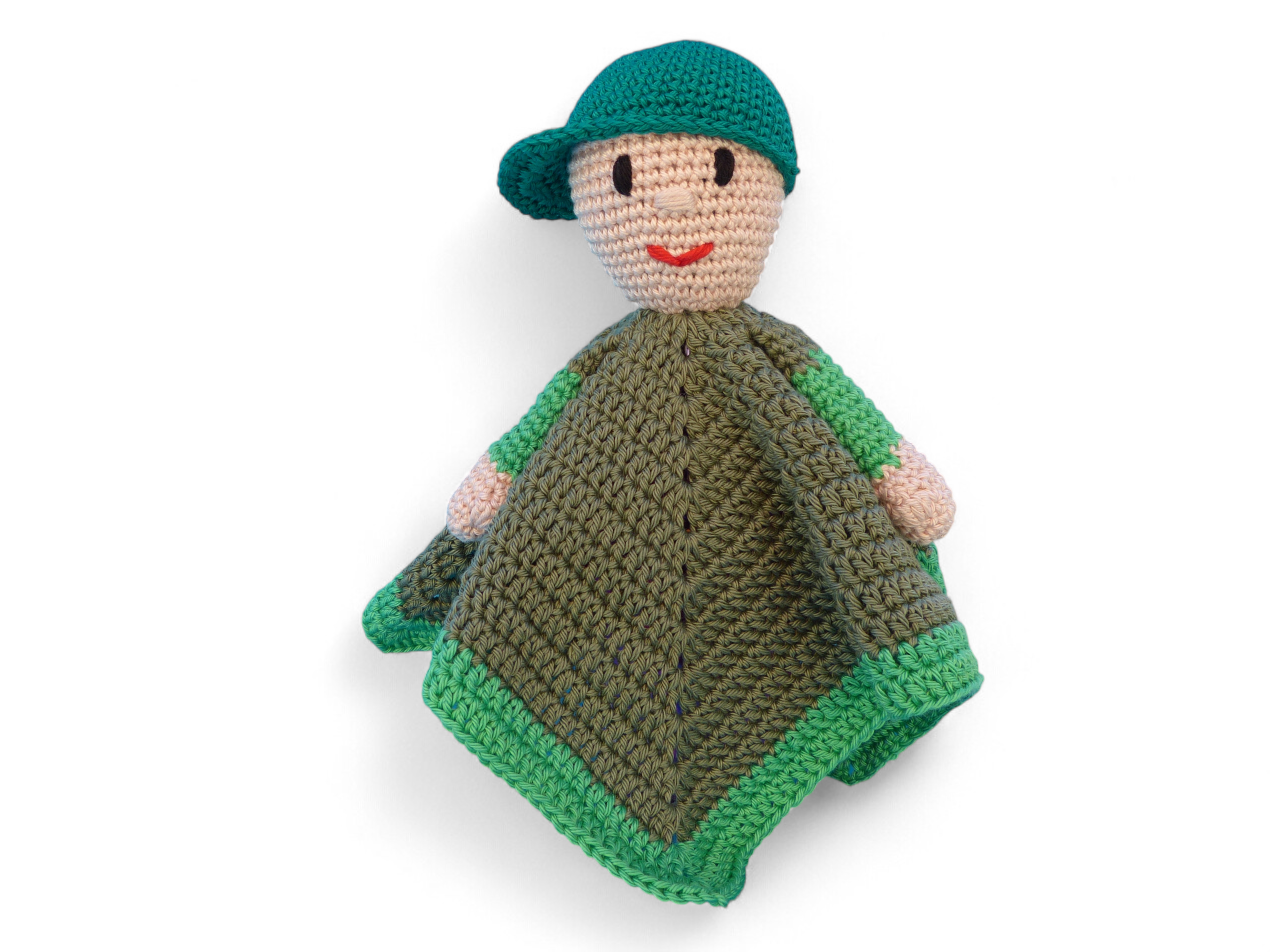haakpatroon knuffeldoekje (jongen)