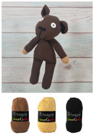 Haakpatroon teddybeer Mr. Bean