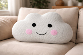 haakpatroon wolk kussen