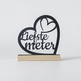 Quote in hart – “Liefste meter”