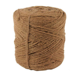 Flaxcord Cone - Dikke Jute Touw van 470 meter x 3,5 mm - 1 kg - 100% Natuurlijk