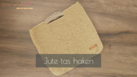 Gratis haakpatroon jute tas haken