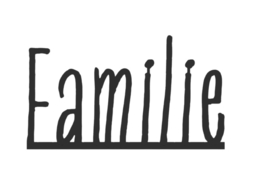 Onderdeel "Familie" – Tekstdecoratie