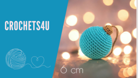 Gratis Haakpatroon Kerstballen Haken - 6 cm