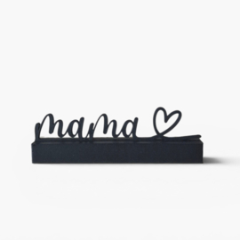 "mama❤️" – 3D geprinte quote – minimalistische decoratie