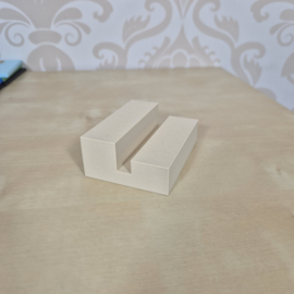 3D geprinte tegeltjes met tekst – keuze uit kleuren & houder