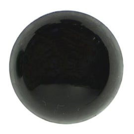 Veiligheidsogen zwart 7,5 mm