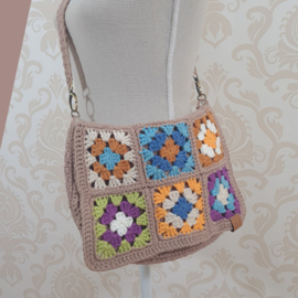 Haakpatroon Granny Square Tasje - Gratis Tutorial