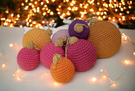 Gratis Haakpatroon Kerstballen Haken - 8 cm