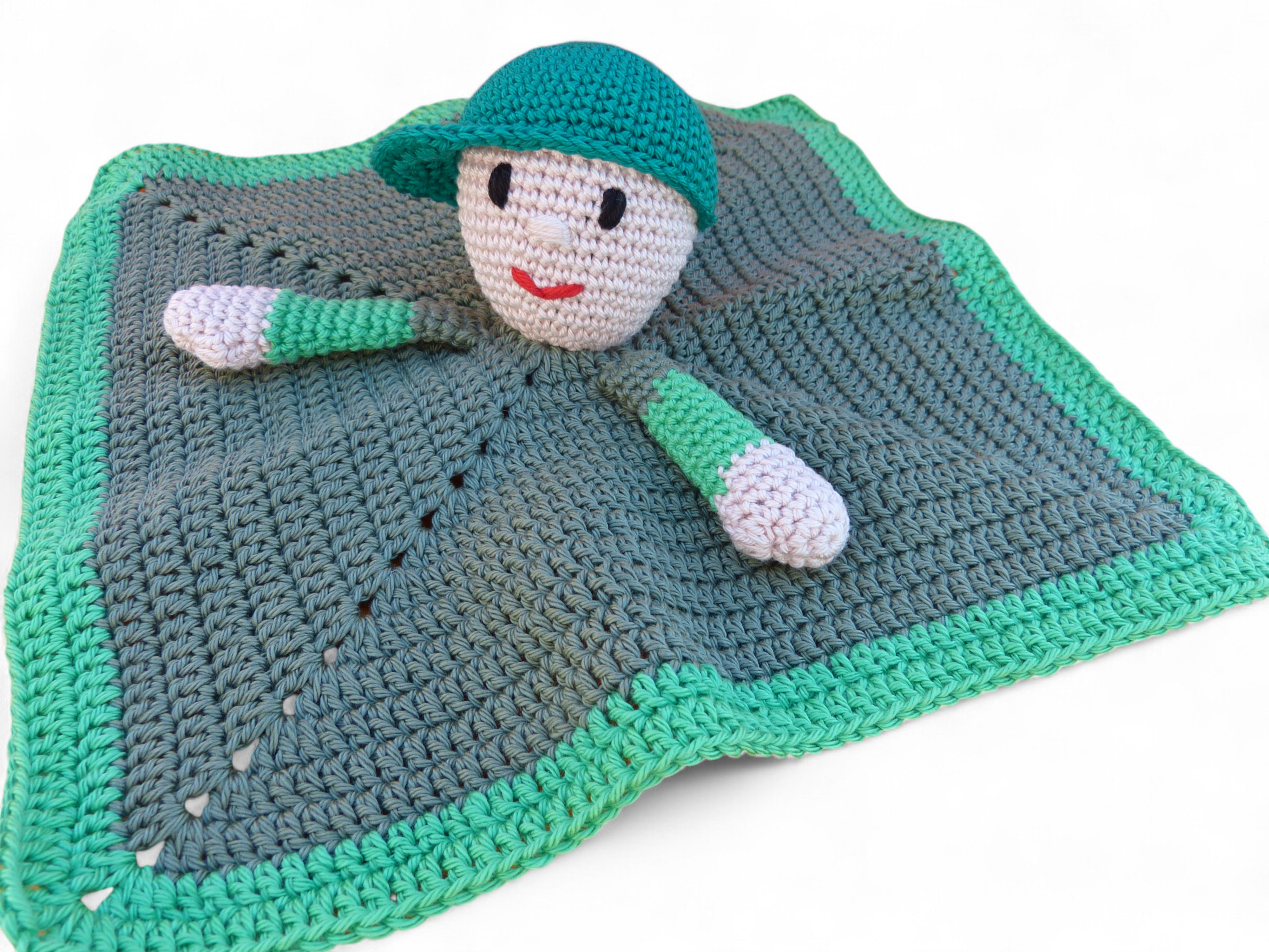 haakpatroon knuffeldoekje (jongen)