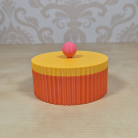 3D-geprint opbergdoosje – Personaliseerbare kleuren – Handige kleine bewaardoos - 10 cm x 4,5 cm