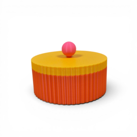 3D-geprint opbergdoosje – Personaliseerbare kleuren – Handige kleine bewaardoos - 10 cm x 4,5 cm