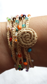 Gratis haakpatroon armband/ketting