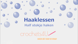 Haakles 3: Half stokje haken