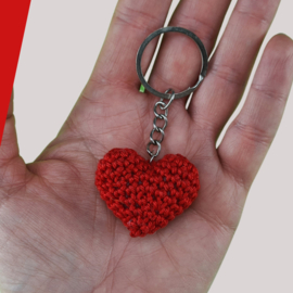 Sleutelhanger hartje haken: Een Stap-Voor-Stap Tutorial om een sleutelhanger hartje te haken