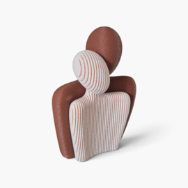 3D-geprint beeldje koppel - Combineerbare Kleuren