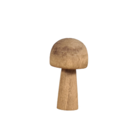 Houten paddenstoel  5,2 cm - 2 variaties