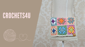 Granny Square Haakpatroon: Creëer een Stijlvol Tasje met Ritszakje - Tutorial