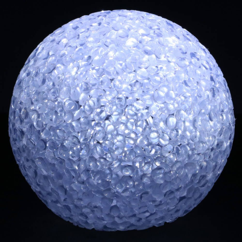 Blauw Hollywood Faial LED Lichtbal 8 cm - wit of multi | Diversen | crochets4U
