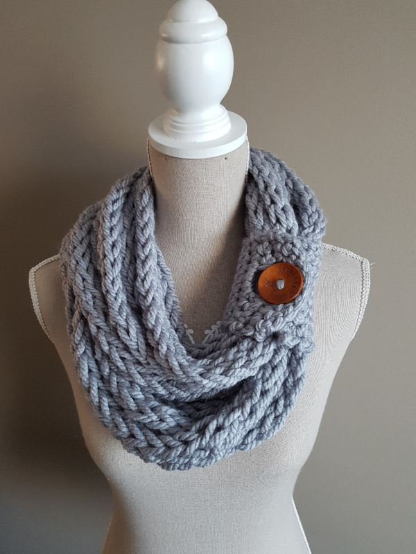 Hedendaags Gratis patroon sjaal vingerbreien | GRATIS HAAKPATRONEN | crochets4U SF-55