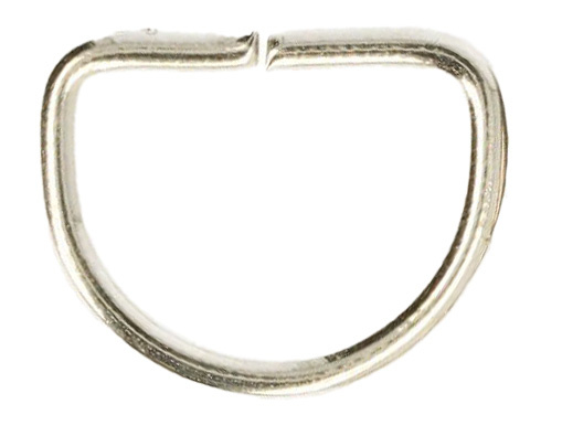 D-Ring 20mm - nickel