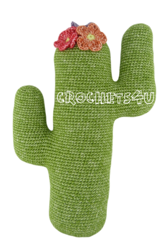 Verwonderend haakpatroon cactus (Joekedoe) | Joekedoes | crochets4U FJ-65