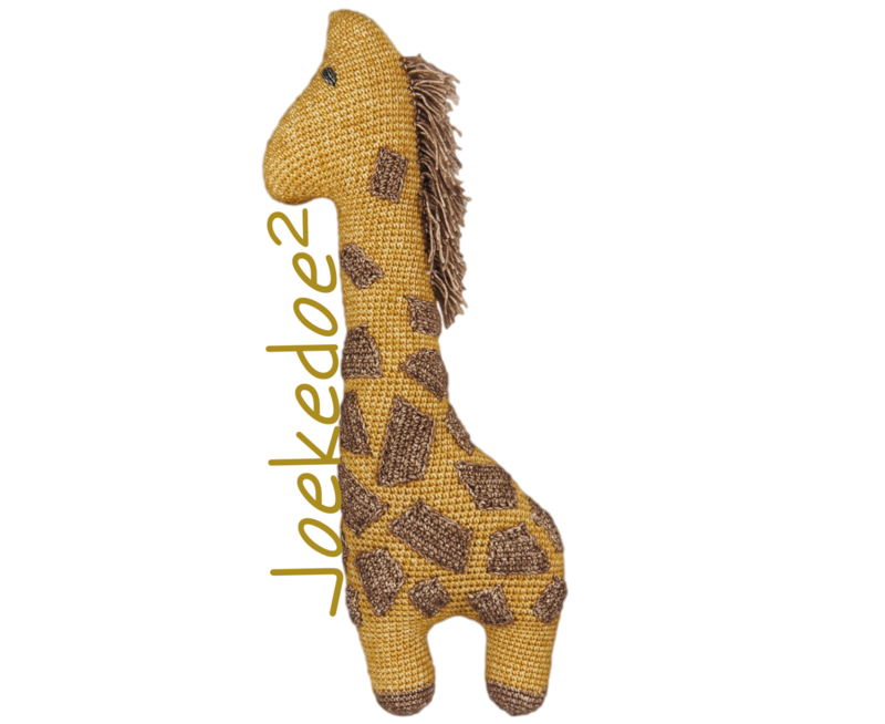 Haakpatroon giraf (Joekedoe)
