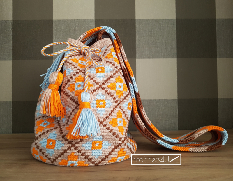 actie Voorstellen Vooraf Mijn gehaakte mochila tas | Alle gratis haakpatronen | crochets4U