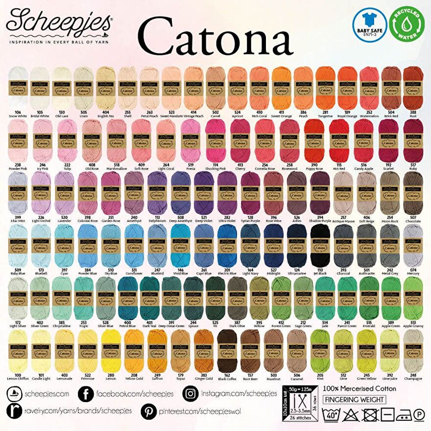 Scheepjes Catona 50 gram