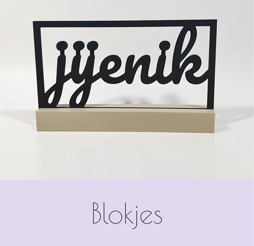 3d print personalisatie naam