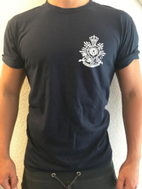 T-shirt Navy Marines Logo front and back