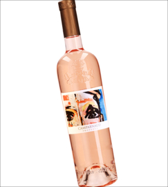 Grenache, Cinsault, Syrah, Mourvèdre, Tibouren, Rolle - Art Collection, Chateau Camparnaud Provence rosé