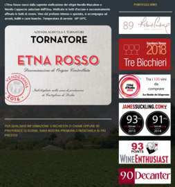 Nerello Mascalese, Nerello Cappuccio - Etna Rosso - Tornatore