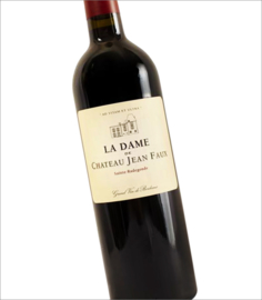 Merlot, Cabernet Franc - La Dame -  Chateau Jean Faux Bordeaux