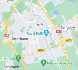 Bezorgkosten regio Delft
