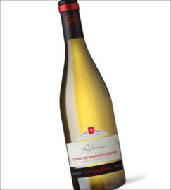 Rousanne, Marsanne, Grenache Blanc, Clairette, Viognier -  Village Reference Blanc, vatgerijpt, Domaine Jaume - Rhone Zuid