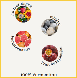 Vermentino - les Coquelicots, Domaine de Rousset,  Haute Provence