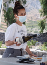 Assyrtiko  - Cuvee Evdemon,  Argyros, Santorini, Griekenland