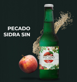 Appel - Pecado,  sidra sin alcohol, alcoholvrije cider, Trabanco, Spanje