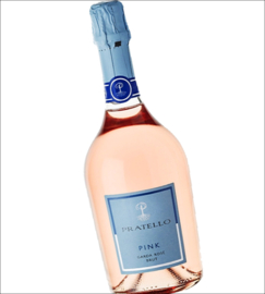 Groppello, Barbera, Syrah, Merlot - Pratello Pink Garda Rosé Brut Bio