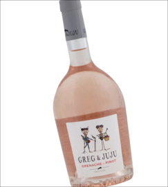 Grenache, Pinot Noir - Greg & Juju, Rose, Domaines Robert Vic, Languedoc-Roussillon